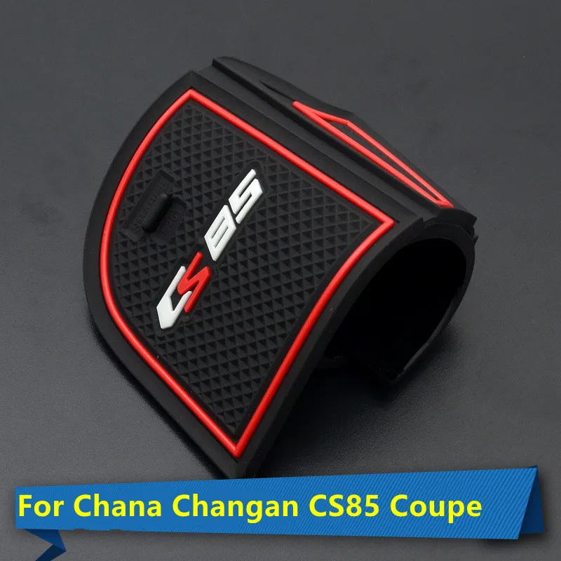 Holders Non-slip Pad For Chana Changan CS85 Coupe Cup Cushion Groove Mat  Lnterior Anti Slip Mat Car Accessories