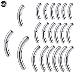 10Pcs/50Pcs G23 Titanium Internal Thread Eyebrow Belly Navel Piercing Barbell Replacement Accessories Body Piercing Jewelry 16G