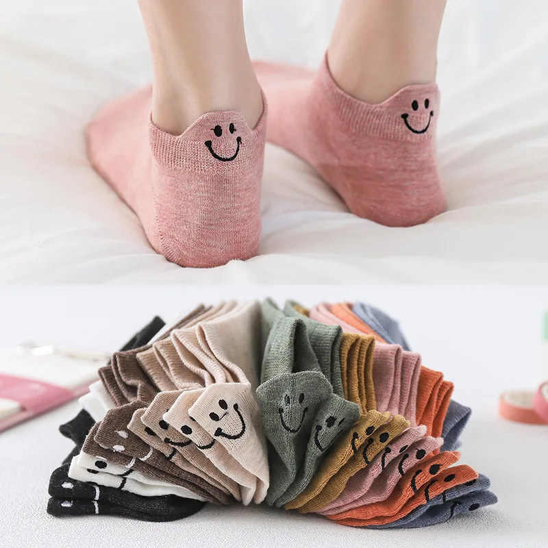 

1 Pairs Embroidered Ankle Socks, Cotton Simple & Comfy Low Cut Socks, Women's Socks & Hosiery Cute Socks Socks for Women