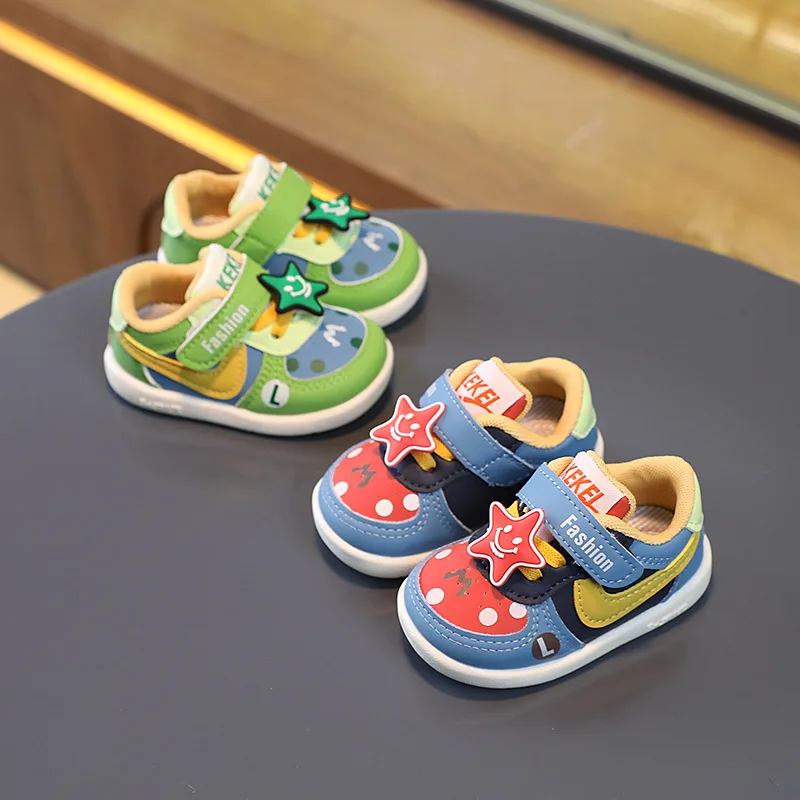 Shoes Spring and Autumn New0-2Baby Boys and Girls Soft Bottom Toddler Shoes XINGX Shoes