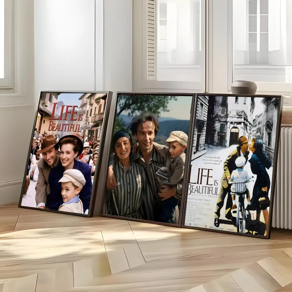 Heartwarming Drama L-Life Is Beautiful Poster Distinct Home Decor Concepts Chic Indoor Art Pieces