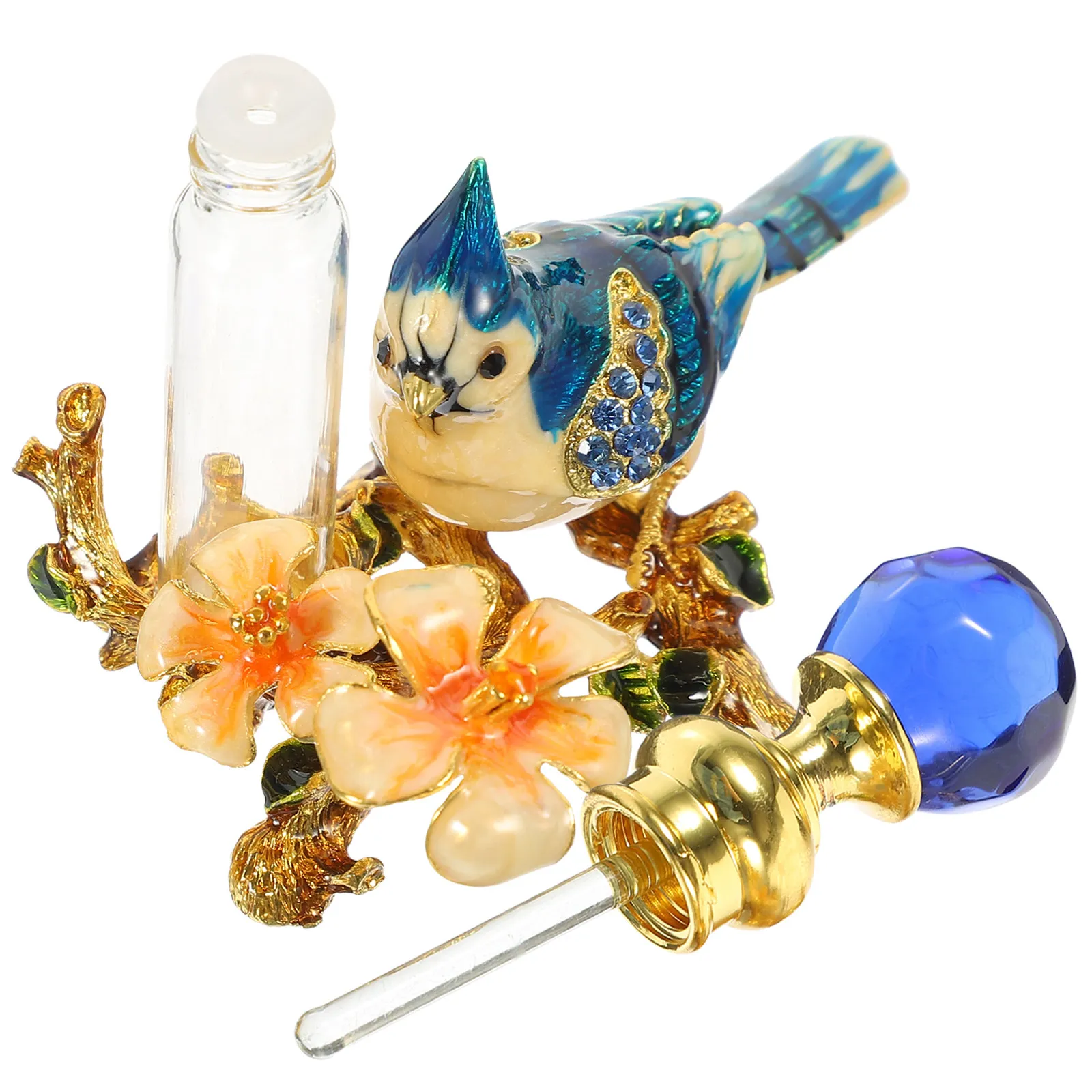 

Винтажный стеклянный многоразовый флакон для духов, декоративный держатель для эфирных масел, герметичный портативный контейнер для ароматов, маленький настольный диспенсер