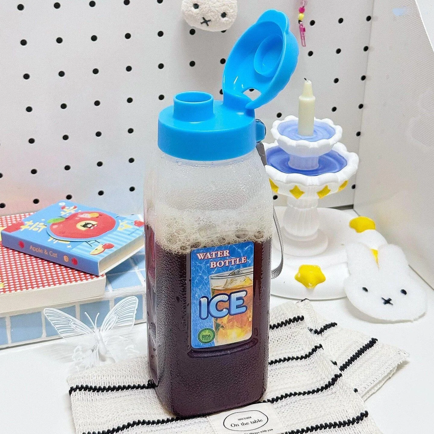 Portable Cold Brew Shaker Cup High Aesthetic Value Sport Fitness Coffee Cup Protein Powder Mixing Cup  Style Japanese De...