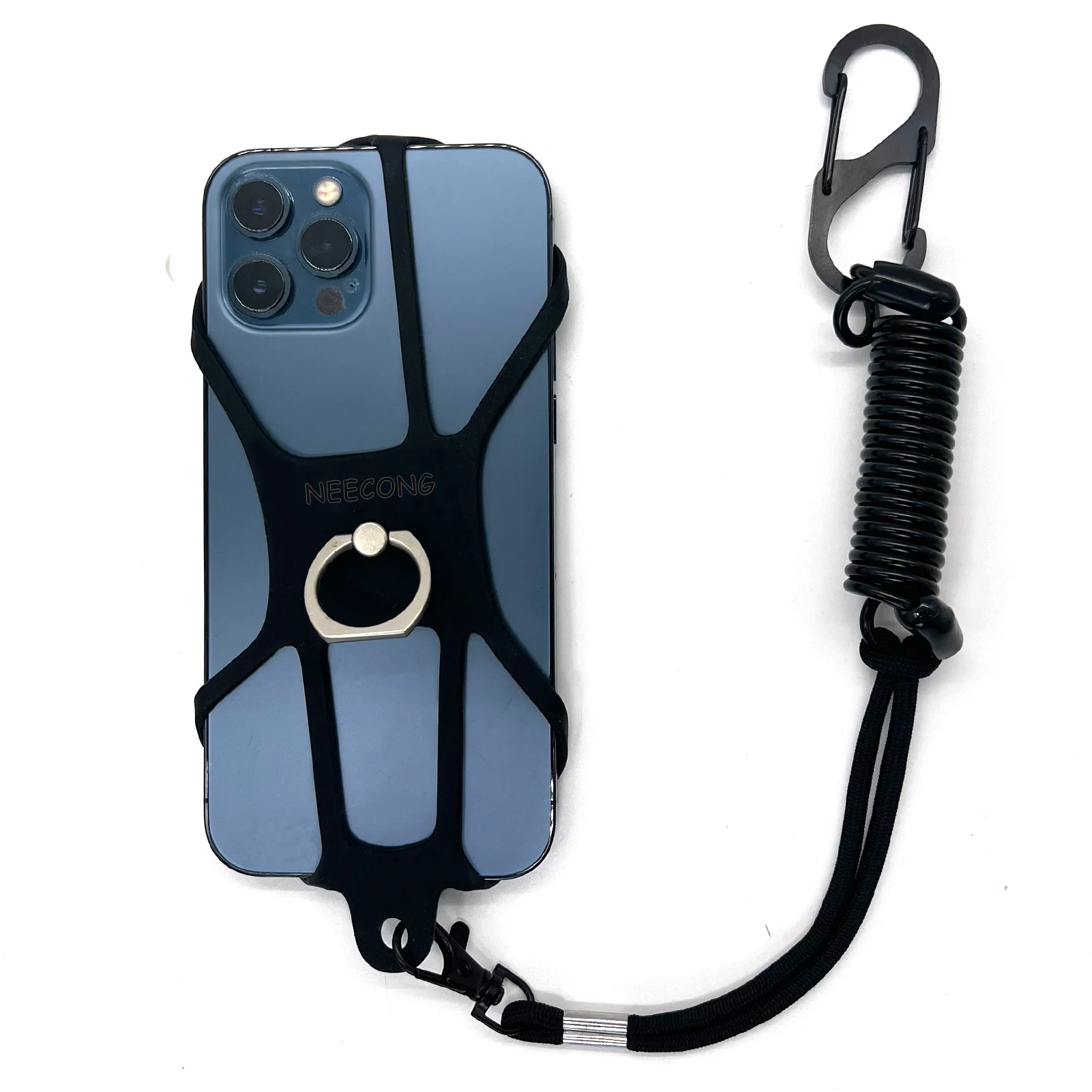 

Прочный держатель ремешка для телефона, универсальный трос для телефона для рыбалки, защитный трос для телефона, совместимый с большинством смартфонов