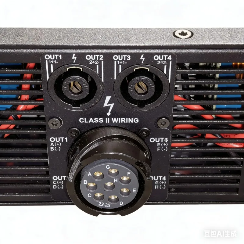 1300Wx4 DSP Audio Power Amplifier LA12 for Professional Line Array Systems