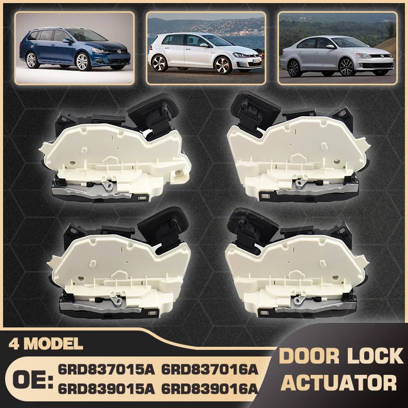 For SportWagen Volkswagen Golf  VW Golf A6 VW Golf Sportsvan VW Jetta A6 VW Vento Variant Door Lock Actuator Integrated Latch