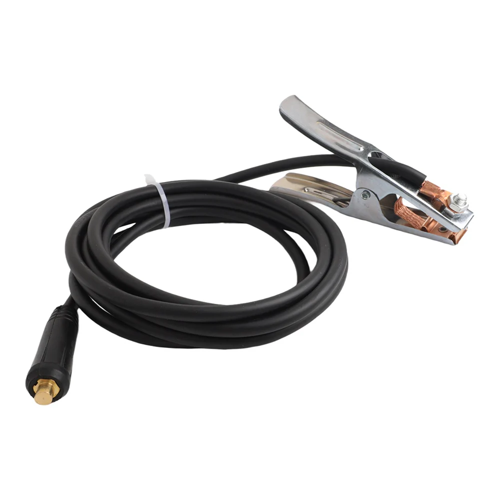 For Plasma Cutter Copper Welding Cable Welding Ground Clamp Copper Ground Wire Clamp 150A Working Current 220V Rated Voltage