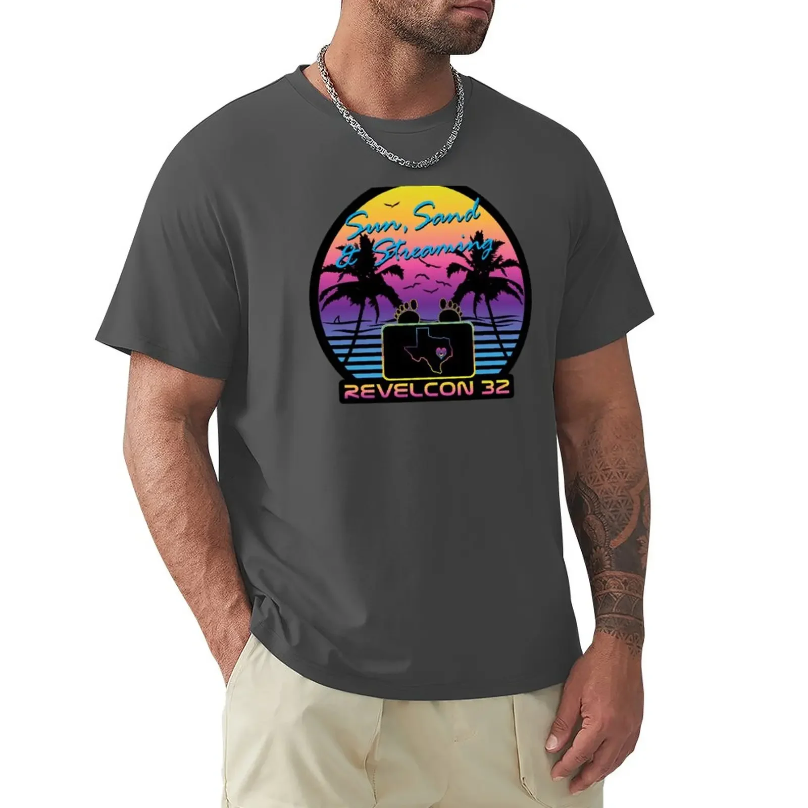 

REVELCON 32 T-Shirt quick drying tees summer top heavy weight t shirts for men