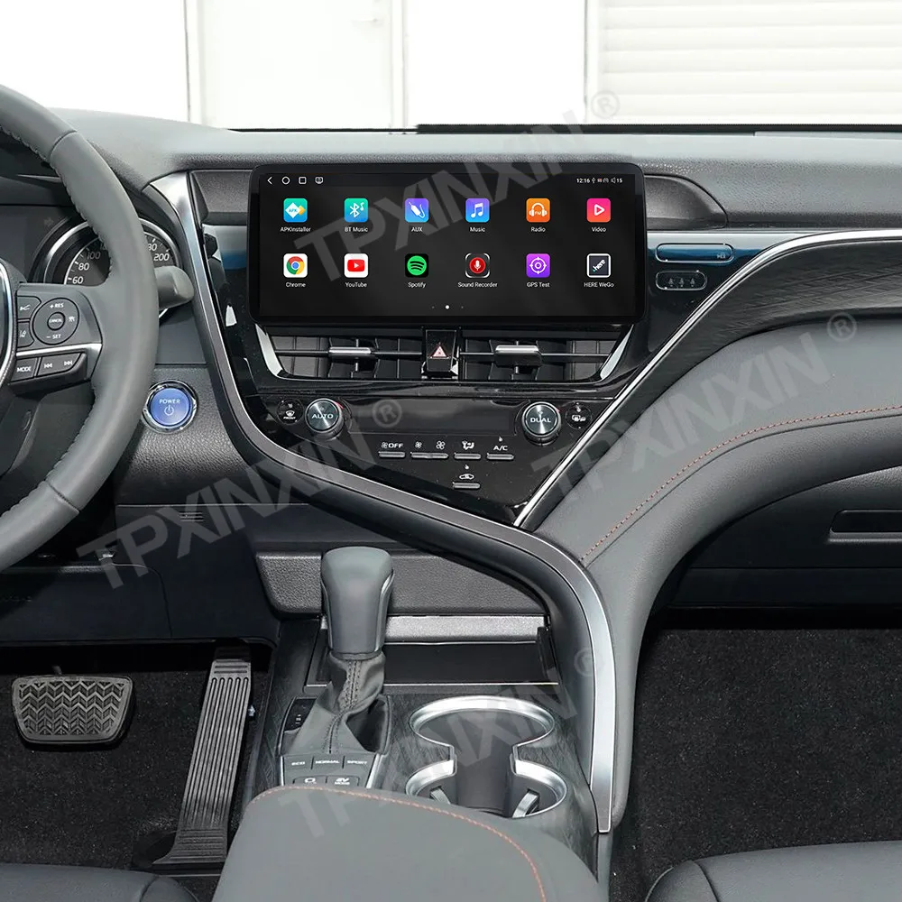 

12.3 Inch Qualcomm Car Radio For Toyota Camry 2021-2023 HD Screen CarPlay Android 13 Multimedia Player GPS Navigation Head Unit