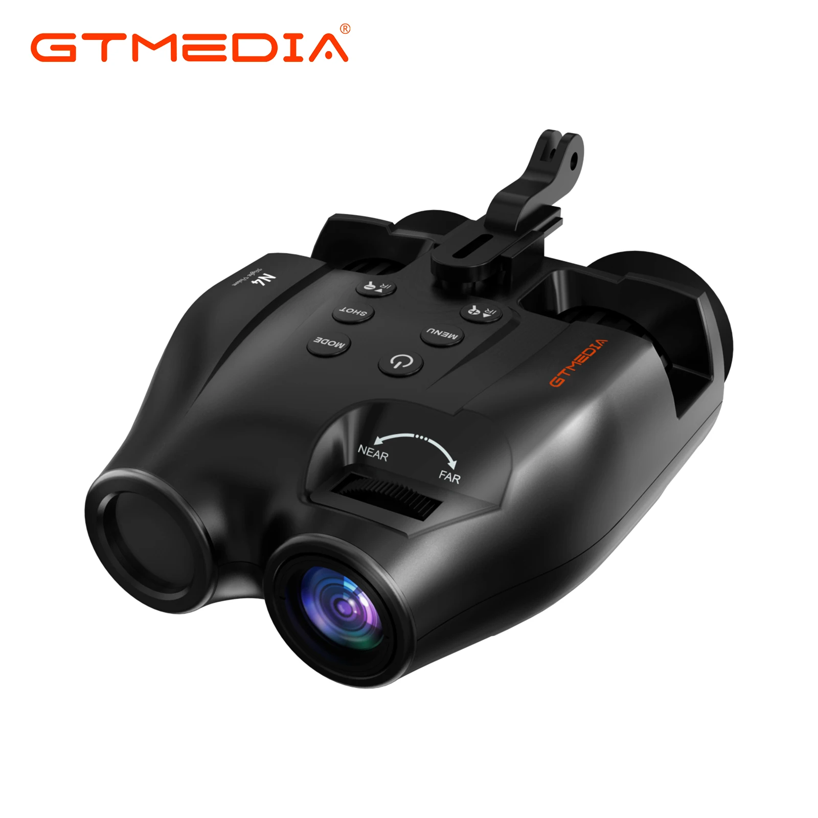 

GTMEDIA N4 Night Vision Binoculars 300M 5X Optical Full Dark 850nm Infrared LED 1080P Video IPX6 Waterproof Outdoor Night Vision