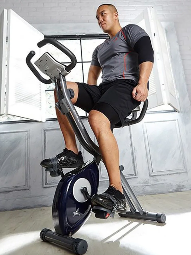 ออกกําลังกายแม่เหล็กพับในร่ม Home GYM TRAINER จักรยานออกกําลังกายตรงสําหรับใช้ในบ้านจักรยานออกกําลังกาย