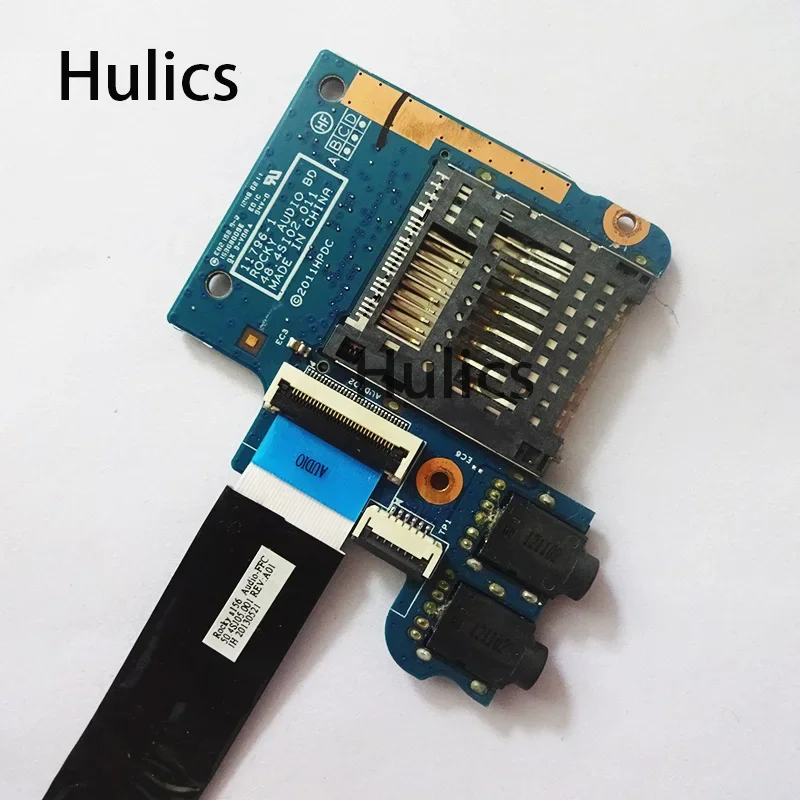 Hulics Used For HP ProBook 4440S 4540S Audio Card Reader Port Board 48.4SI02.011 11796-1 ROCKY AUDIO BD FFC Cable 50.4SJ05.001