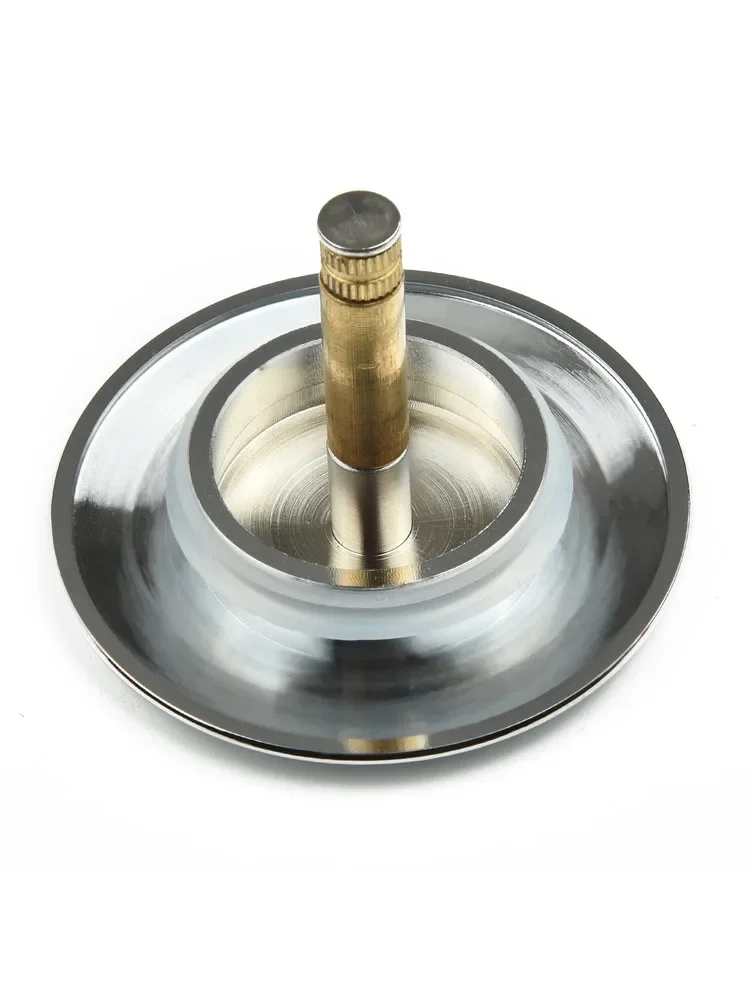Bouchon de rechange en acier inoxydable + laiton, bouchon de rechange, déchets d'opathie, bassin de 70mm, modèle de bain, bouchon réglable