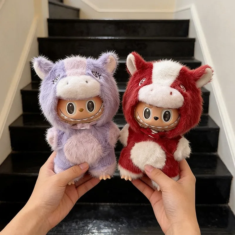 For 10/17cm Labubu Clothing The Year of The Horse Clothes for Labubu 3.0 4.0 Spring Festival New Year Outfit Accessories