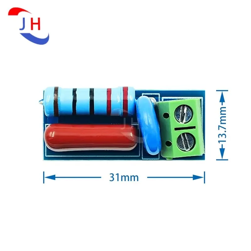1PCS RC absorption circuit module 5~400V relay contact protection circuit/electromagnetic anti-interference module