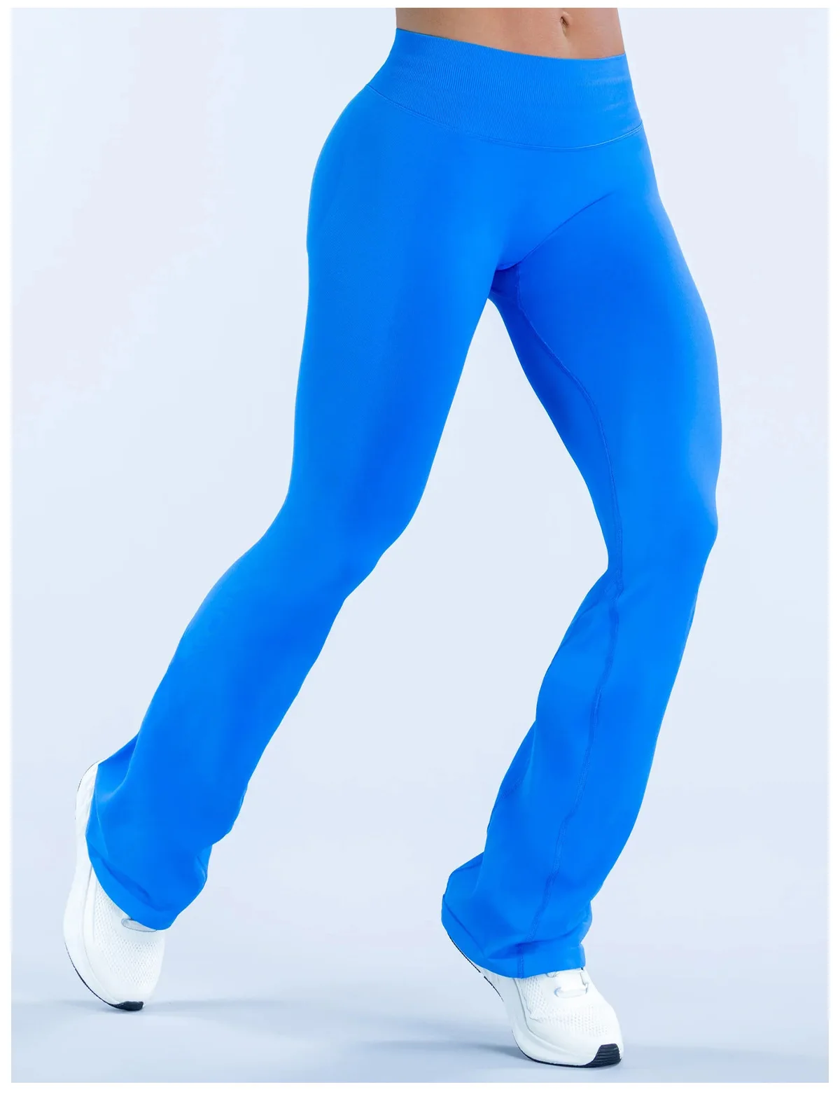 Denyf Impact Flares Scrunch Booty Damen Gym Leggings Nahtlose Fitness Workout Yoga Hosen Squat-Proof Modische Schlaghosen – Detail 10