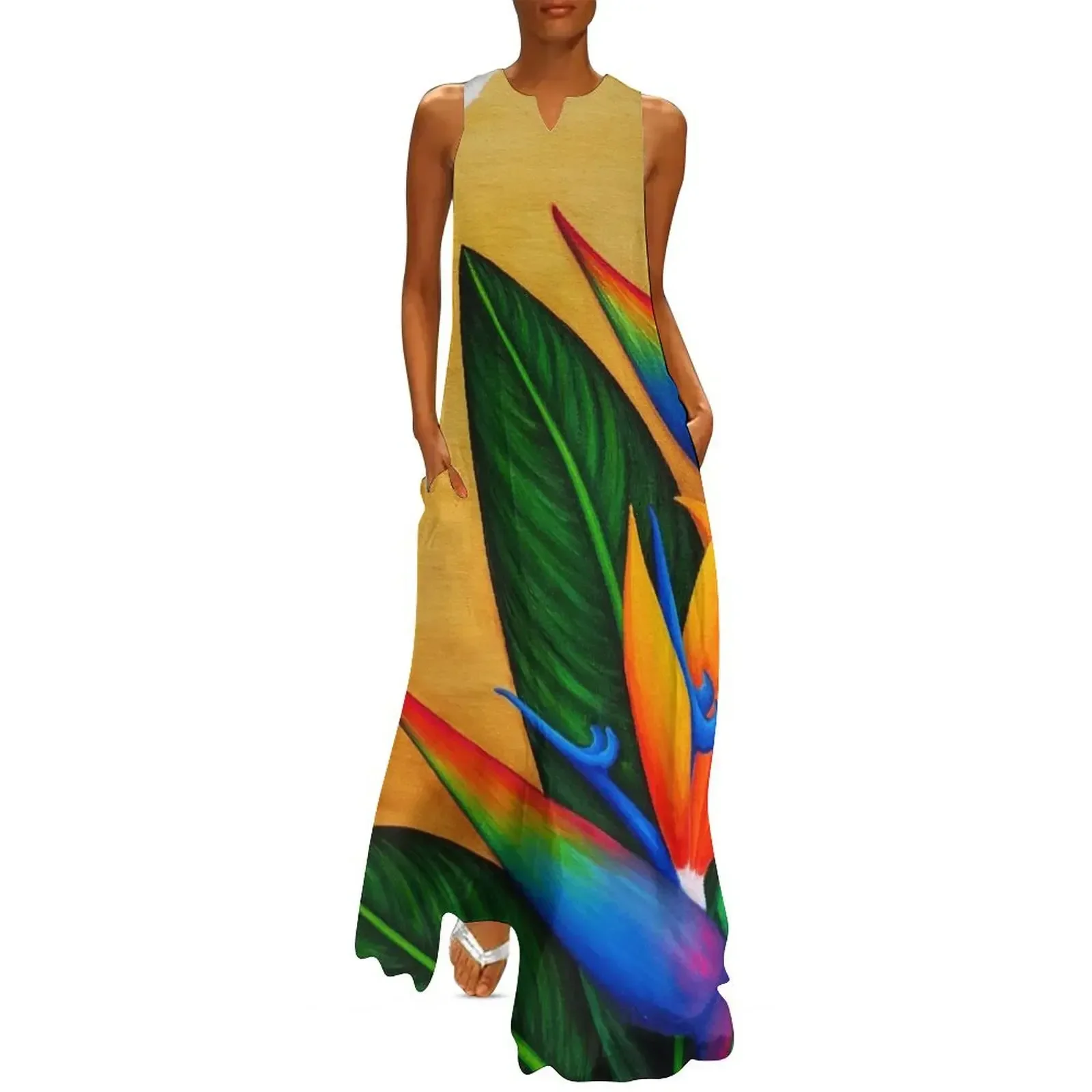 

Beach Stroll Birds Long Dress Womens dresses Summer dresses for women dress for women summer Evening dresses Dress