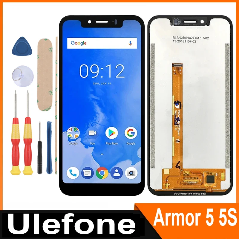 

For Ulefone Armor 5 5S/ 5.5" FHD+ LCD Display + Touch Screen