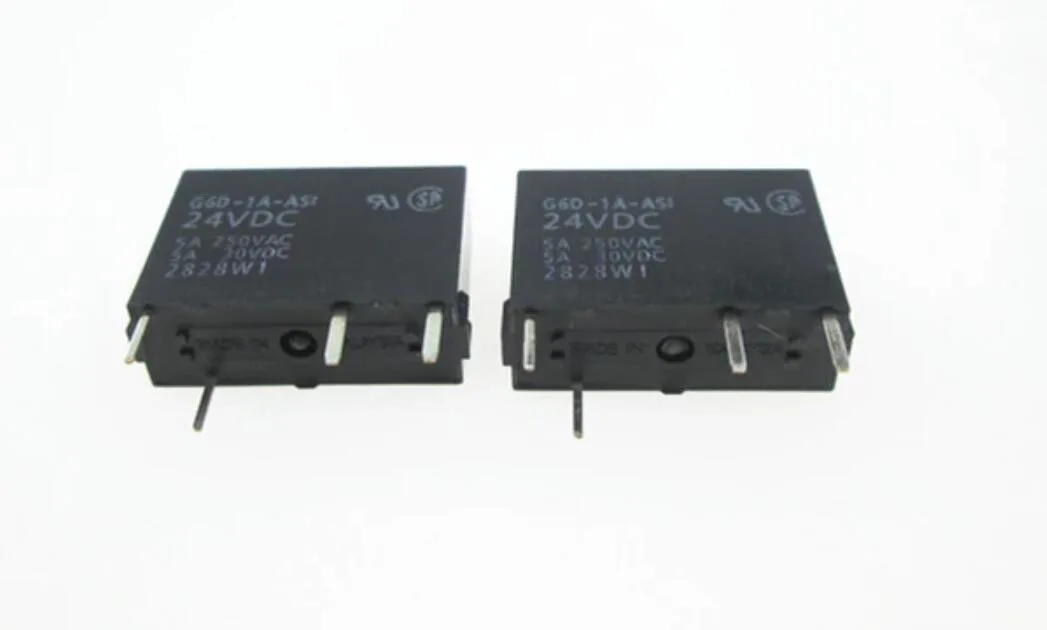 

NEW 24V relay G6D-1A-ASI 24VDC G6D-1A-ASI-24VDC G6D-1A G6D-1A-AS1 24VDC G6D1AASI 24VDC DC24V 5A 250VAC DIP4