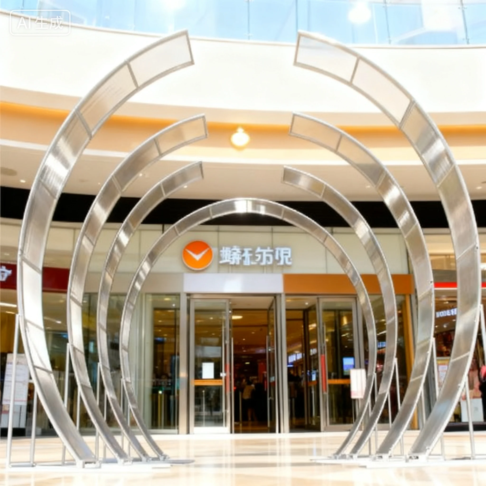 

Тунель с лунной аркой - декор свадебного фона, реквизит для сцены коммерческого мероприятия для торговых центров, вечеринок и церемоний