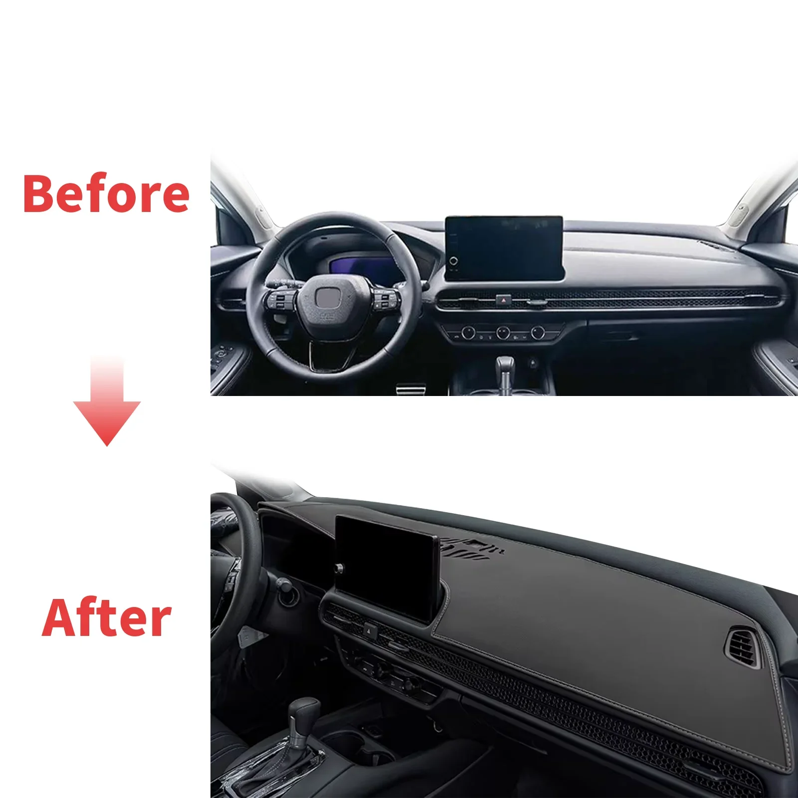 For Honda ZRV ZR-V 2022-2024 HR-V ( US.Version) HRV DashMat Sunshade Dashmat Dashboard Cover Pad Protective Carpet Accessories