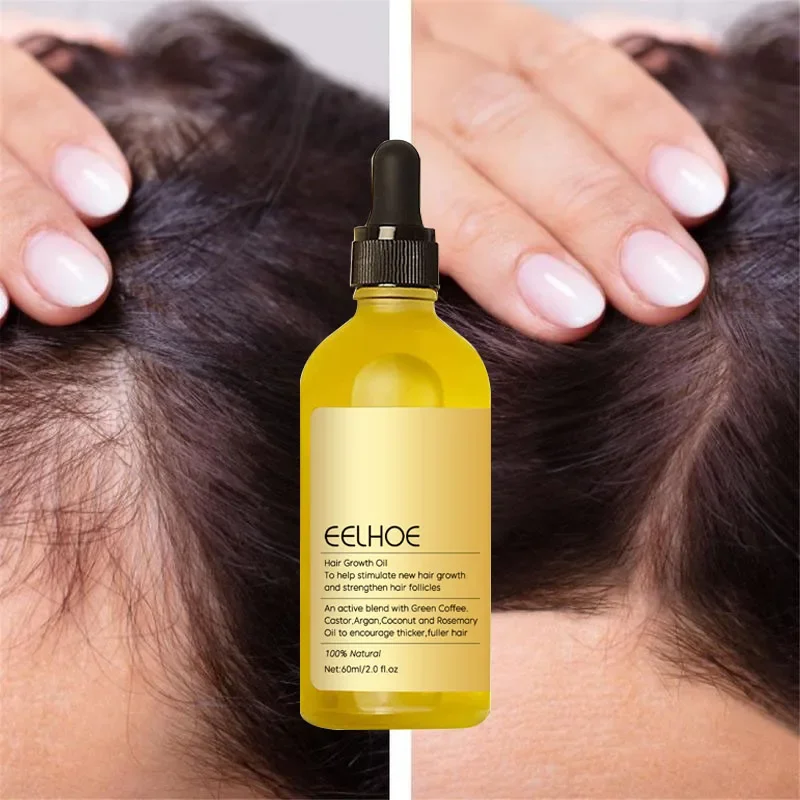 Natural Hair Growth Oil Dense Hair Essential Oil Anti Hair Loss Nourishing Hair Rosemary Hair Smooth Nourishment Essential Oil