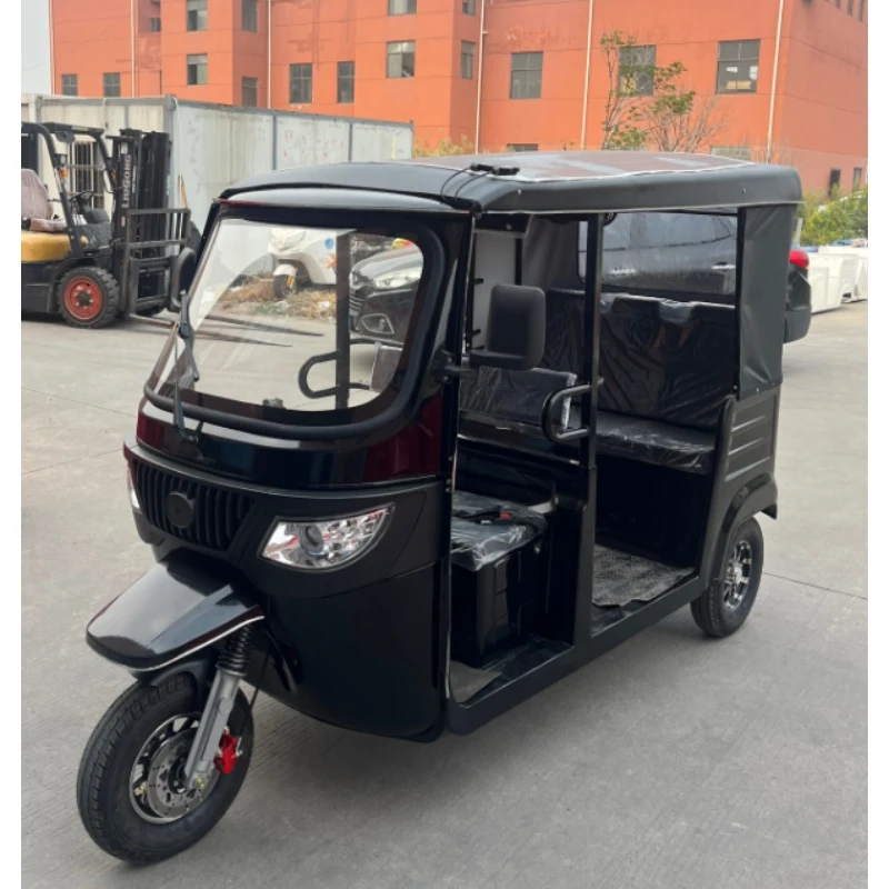 three-wheeled electric passenger tricycle for transportation operations, long battery life, ideal EEC model
