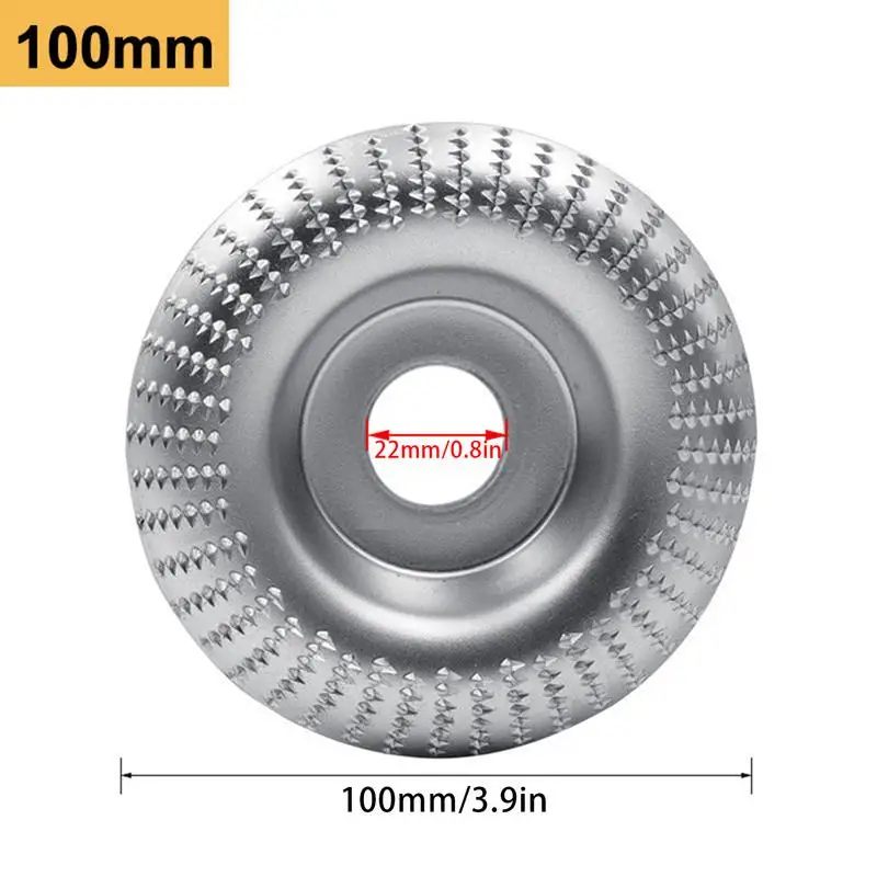 Wood Grinding Disc Wood Carving Discs For Angle Grinder Wood Grinding Disc Grinding Wheel Shaping Disc For Wood Cutting Grinder