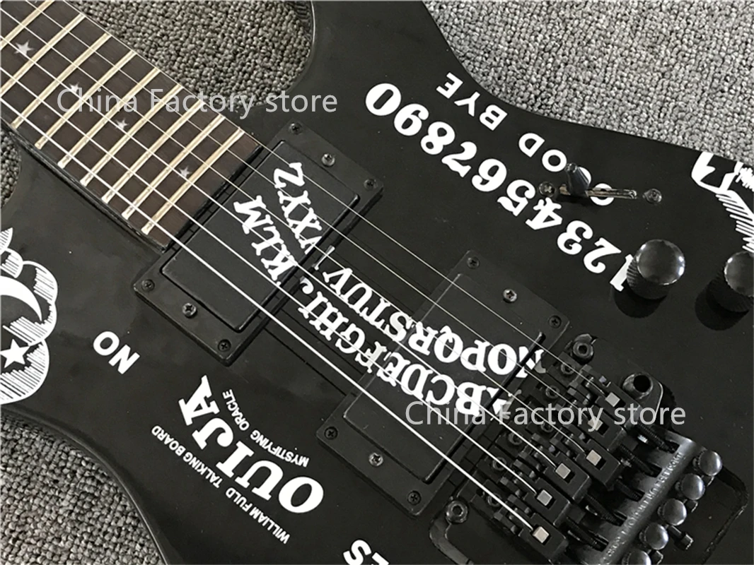 حار بيع ESP متجر مخصص KH-2 Ouija كيرك هاميت سينثيا الغيتار الكهربائي، فلويد روز تريمولو جسر #2