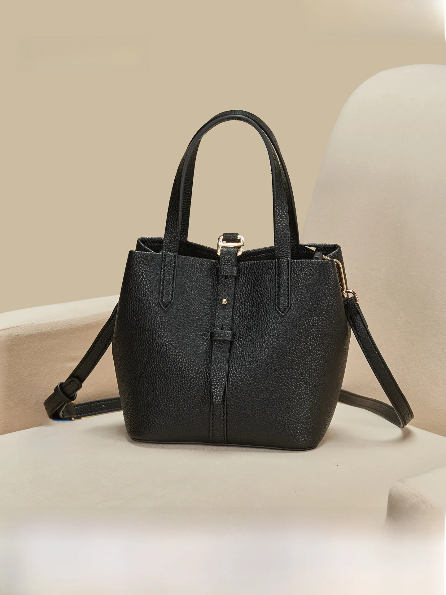 

Simple Commuter Buet Bag Women's Color Handbag Josiny 2026 New Sle Casual oulder Bag with Removable Strap