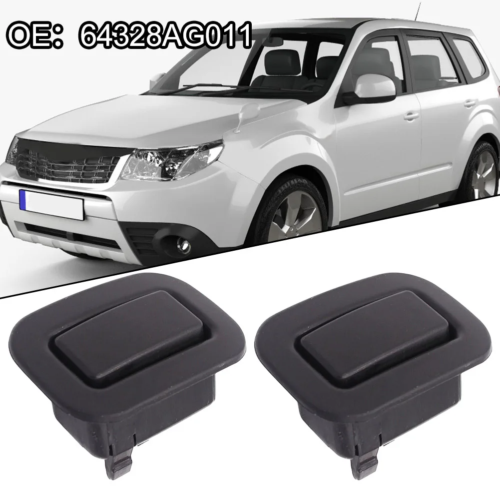 

2 Pcs Black For Forester 2009-2013 Rear Seat Holder Recliner L&R Buttons Practical Accessories For Vehicles