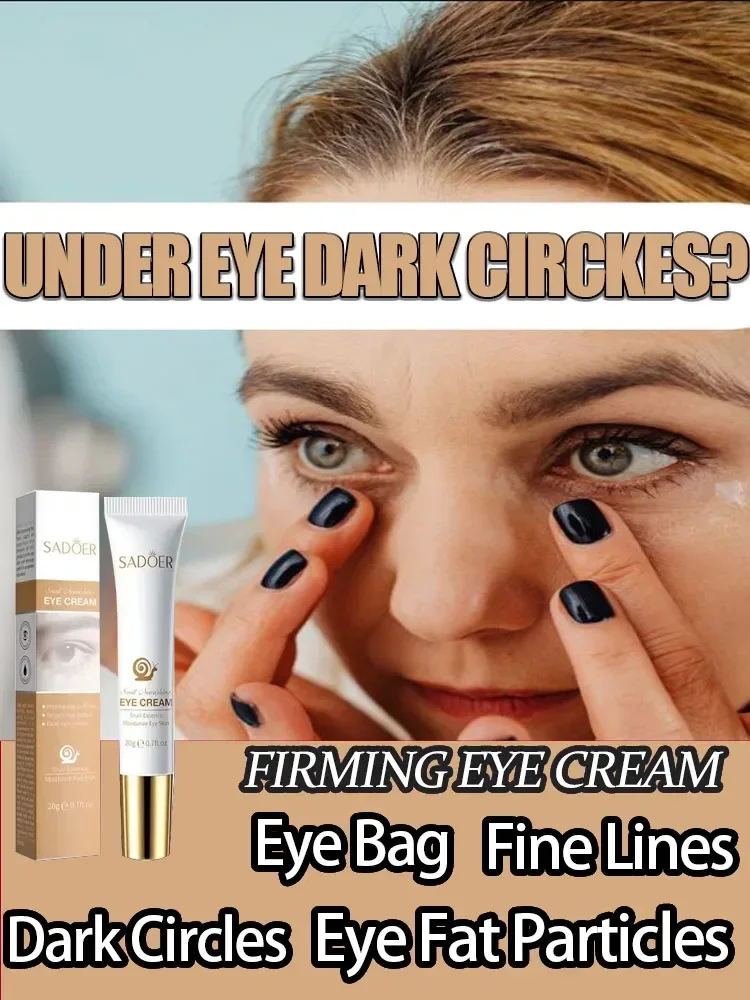 Crème anti-déformable pour les yeux, élimine les poches sous les yeux, les cernes, les bouffées, les déformations, les ridules