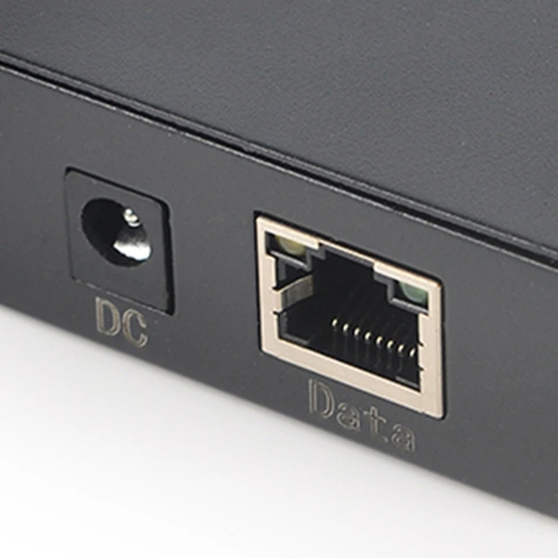 PS1248G Металлический корпус, 60 Вт, вход постоянного тока, 4 пары, 1000 Мбит/с, стандартный 12 В, 4 А, 48 Вт, гигабитный разветвитель Poe