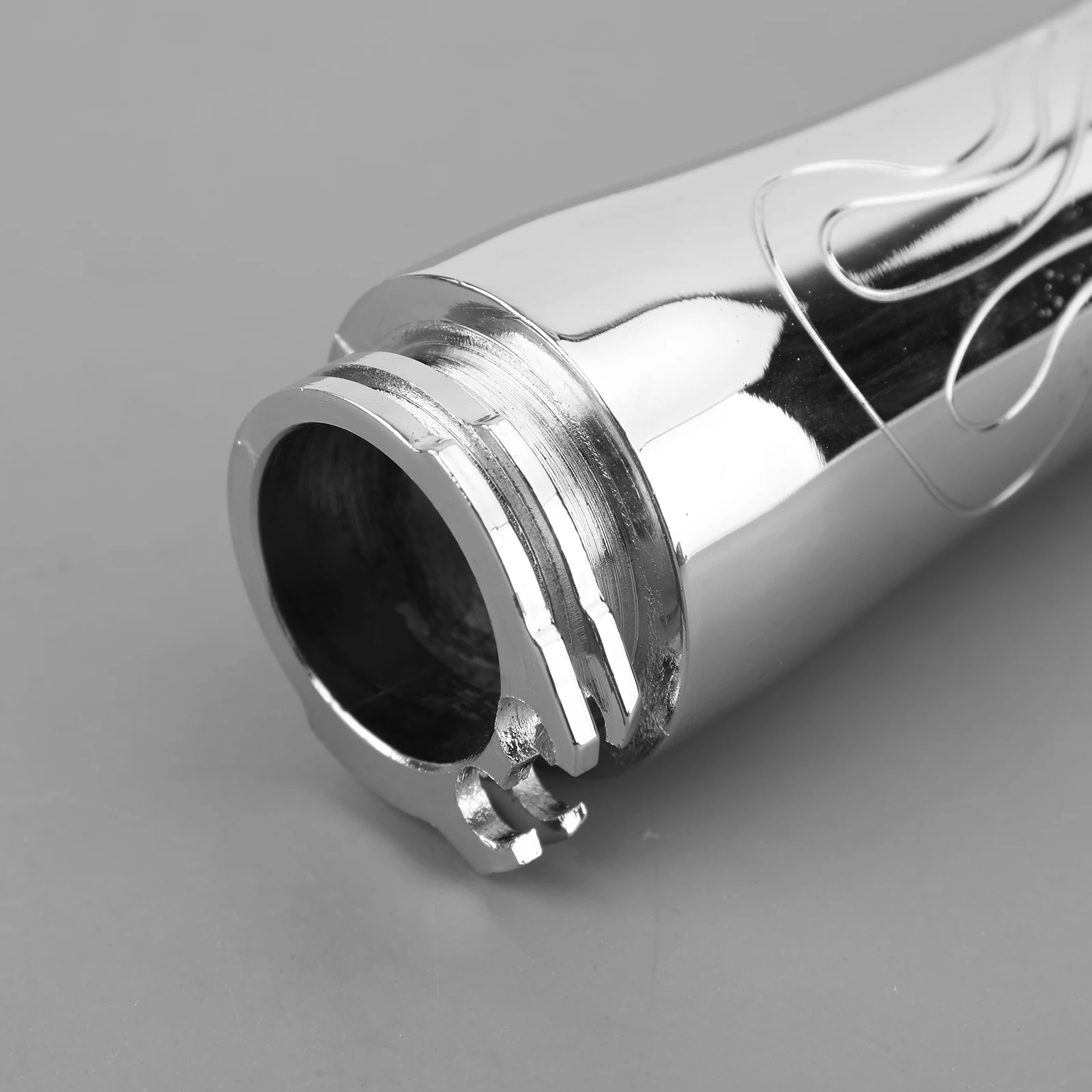 مقبض مقود كروم مقاس 1 بوصة مناسب لسيارة Honda Shadow VLX 600 750 Spirit VTX 1300 1800