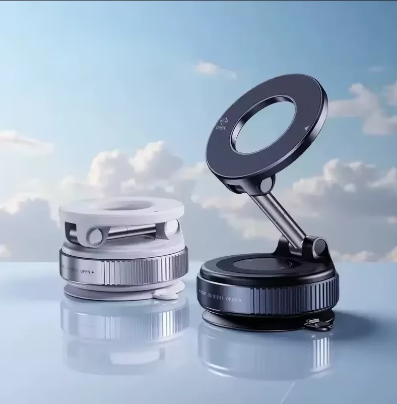 

For LOTUS Magnetic Suction Car Mobile Phone Holder - Navigation Support Vacuum Adsorption Folding Mount Interior Accessorie