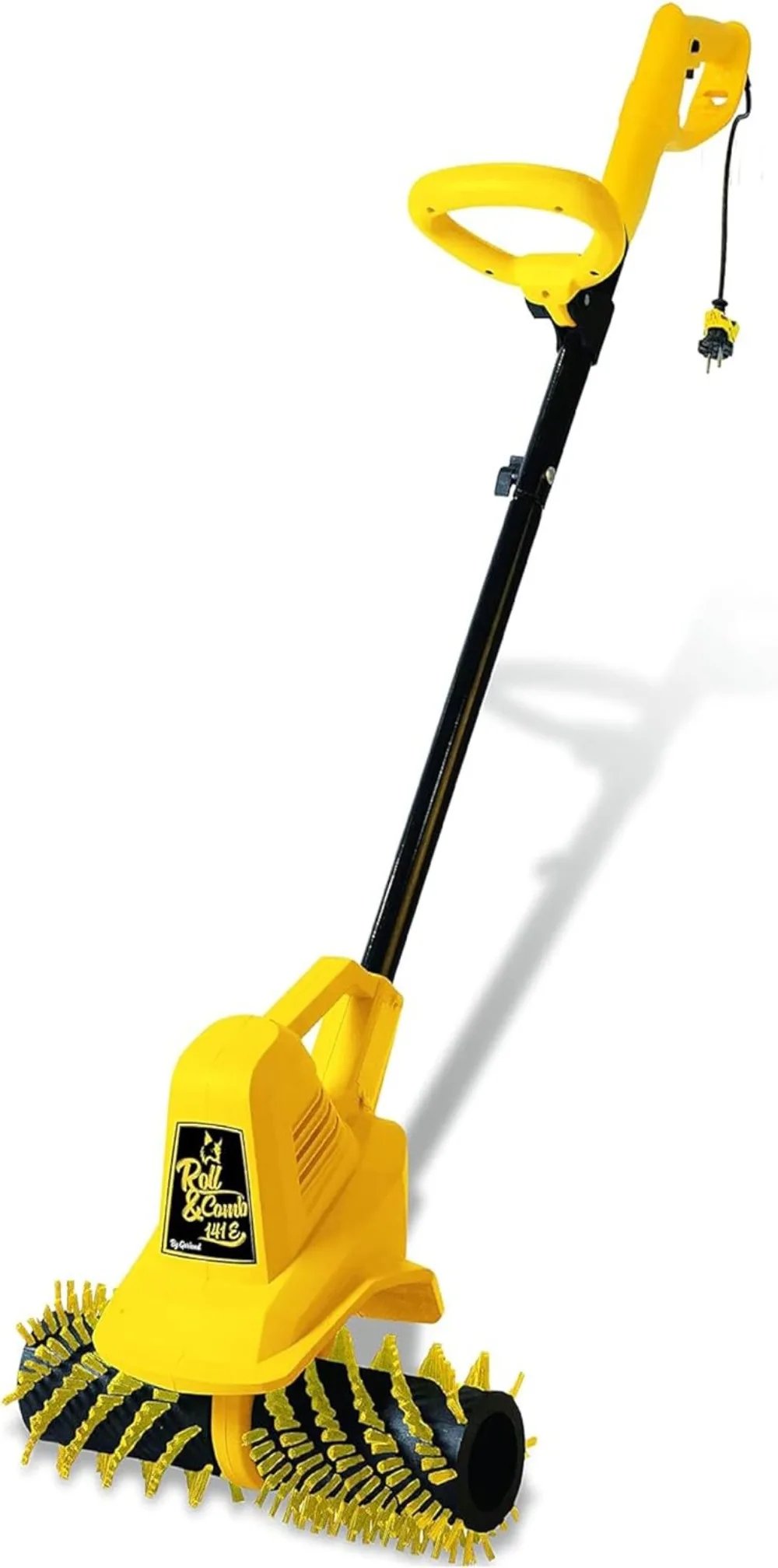 

Artificial Turf Cleaner By Roll & Comb, Electric Power Broom for Outside Use, Corded Electric Comber and Sweeper