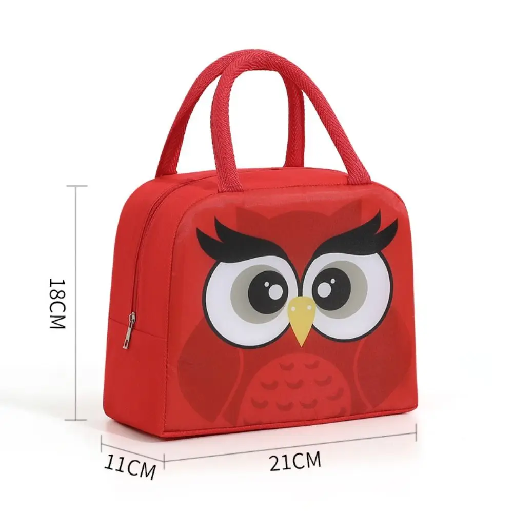 Portable Cartoon Lunch Bag Non-woven Fabric Lunch Box Accessories Tote Food Small Cooler Bag Thermal Bag Lunch Box Food Bags