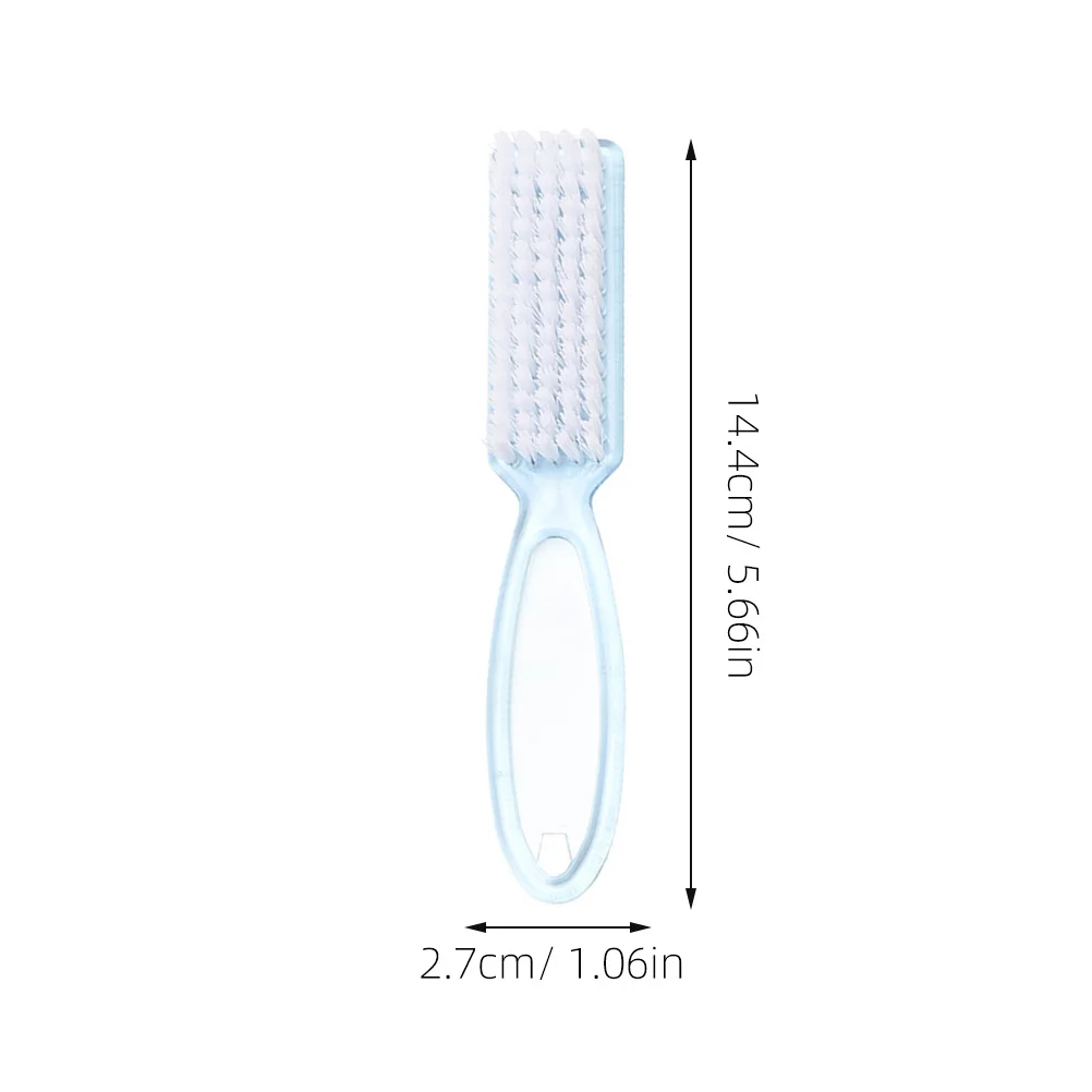 20-teiliges Nagelbürsten-Set, robust, nicht leicht zu biegen, perfekt für die Behandlung von Maniküre und Pediküre und Staubreinigung, verschiedene Farben