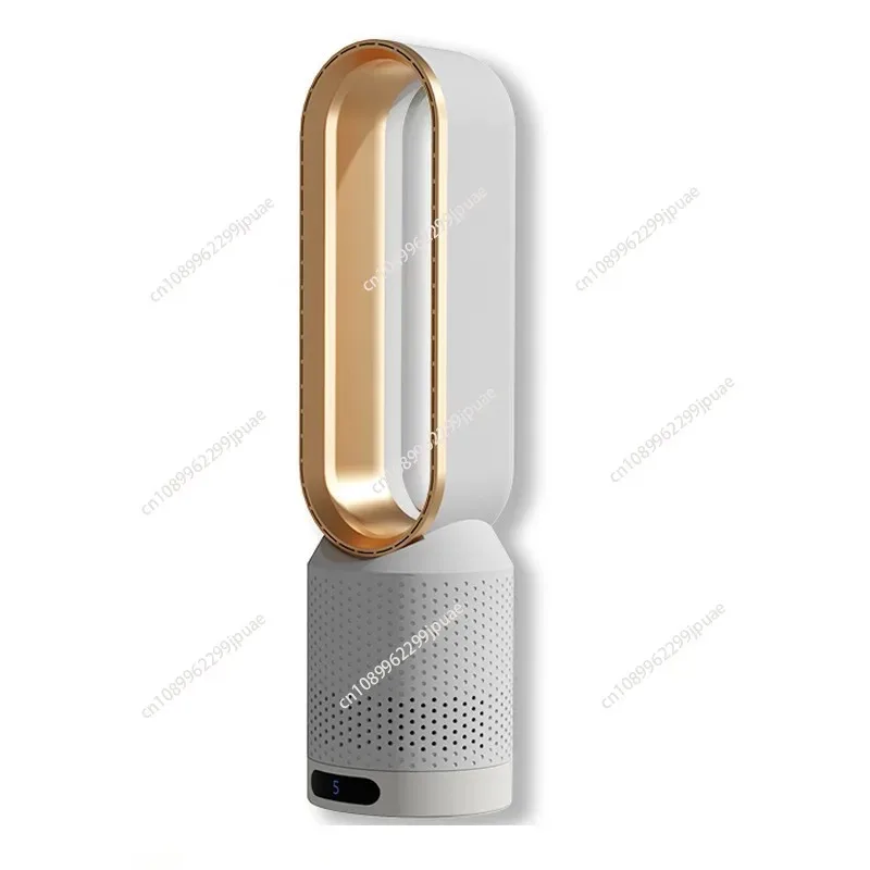 Bladeless Dual Use Warm Air Heater Household Negative Ion Purification Heating Cooling Fan