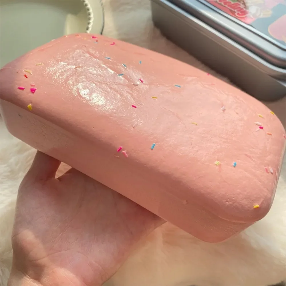 Novas mãos pegajosas espremer pão lento rebond relaxar espremer brinquedos do cão de pelúcia macio alívio do estresse squishies filhote de cachorro