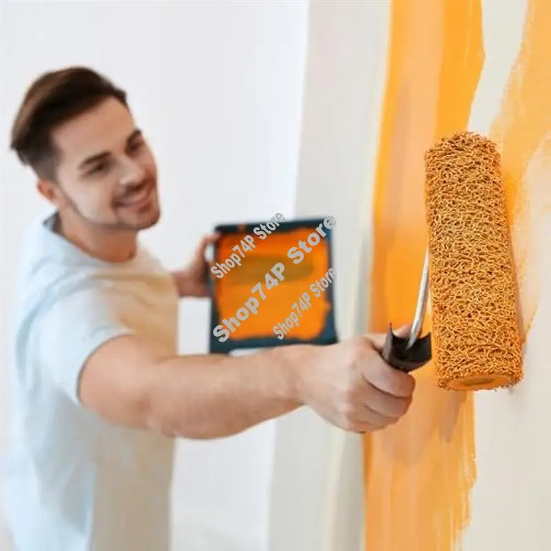 

ABJY-Настенный шпаклевочный валик, инструменты для рисования, ролики для краски для дома, для рисования стен, попкорн, потолок, товары для покраски дома, поставка краски