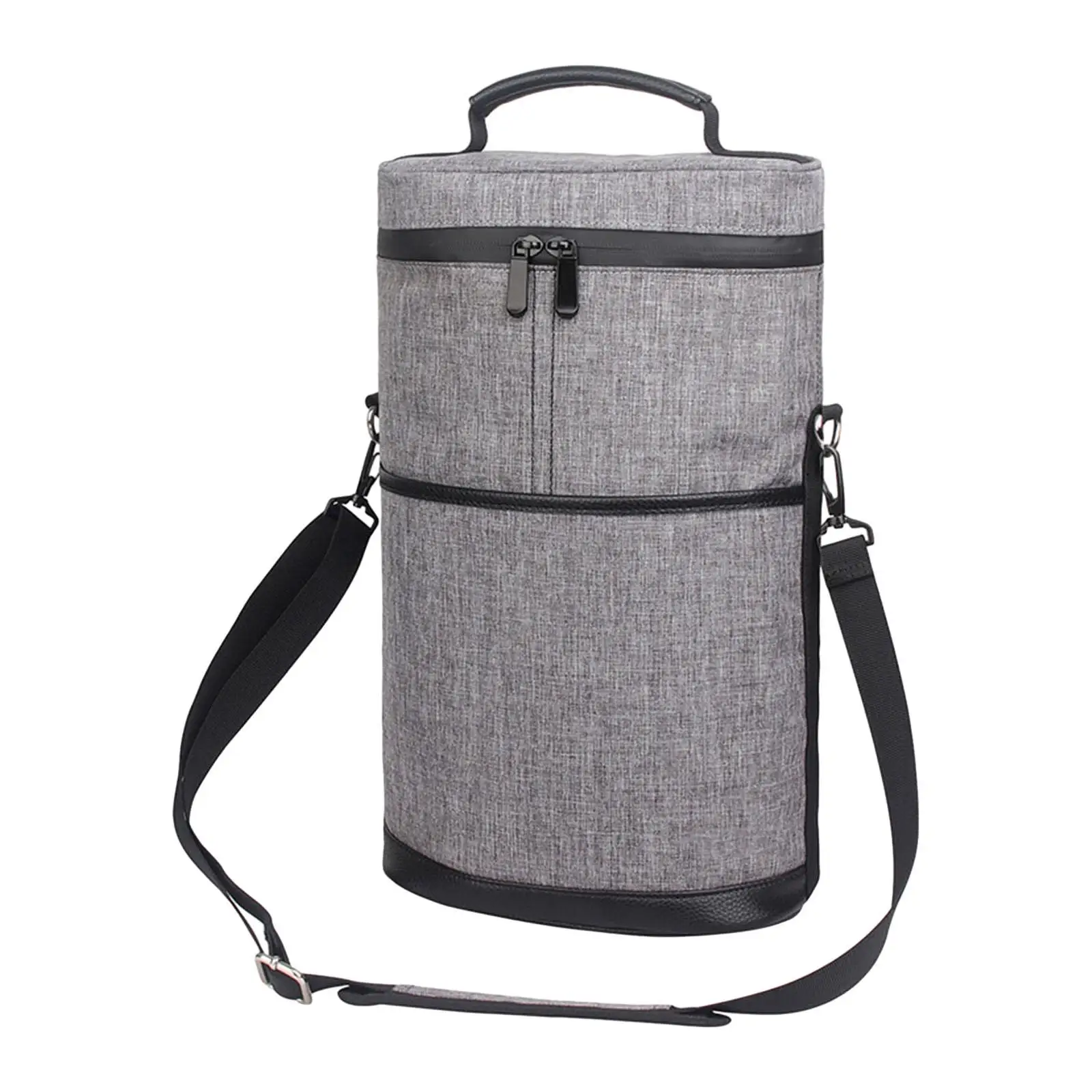 Insulated Cooler Bag Shoulder Bag Leakproof Large Capacity Reusable Thermal Lunch Bag for Lunch Camping Hiking Outdoor Work