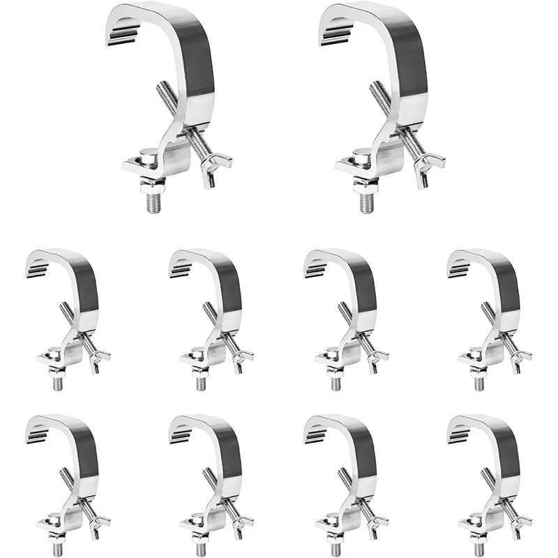 lot-de-10-pinces-de-fixation-pour-eclairage-de-scene-pince-en-c-en-alliage-d'aluminium-capacite-de-charge-55lb-pince-de-fixation-pour-eclairage-dj-projecteurs-par-eclairage-sportif