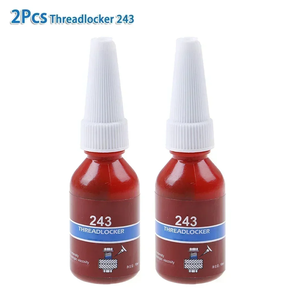 

10ml Threadlocker 243 Screw Glue Anaerobic Adhesive For Anti-Loose And Anti-Slip Sealing Medium Strength Durable Bond Screw Glue