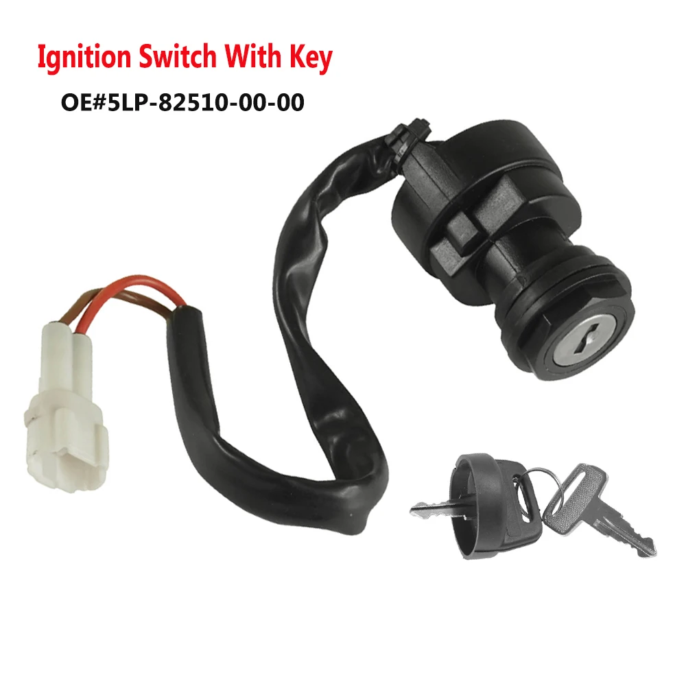 YFM125 Ignition Switch Key For Yamaha Grizzly 125 2004-2013 Atv YFM 125 Raptor 2011-2013 YFA 125 Breeze 2002-2004