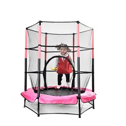 Trampoline Household Children's Indoor Baby Bounce Bed Kids Adult Trampoline with Protective Net Family Toys Trampoline