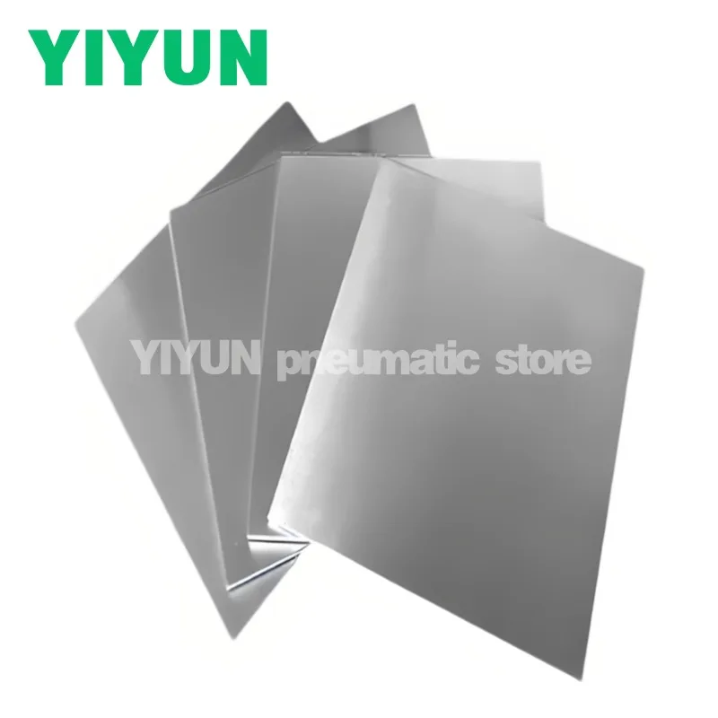 1pc Aluminum Square Sheet Plate 0.5mm 1mm 1.5mm 2mm 3mm 4mm 5mm Thickness 100x100mm 150x150mm 200x200mm Aluminum Alloy Polished