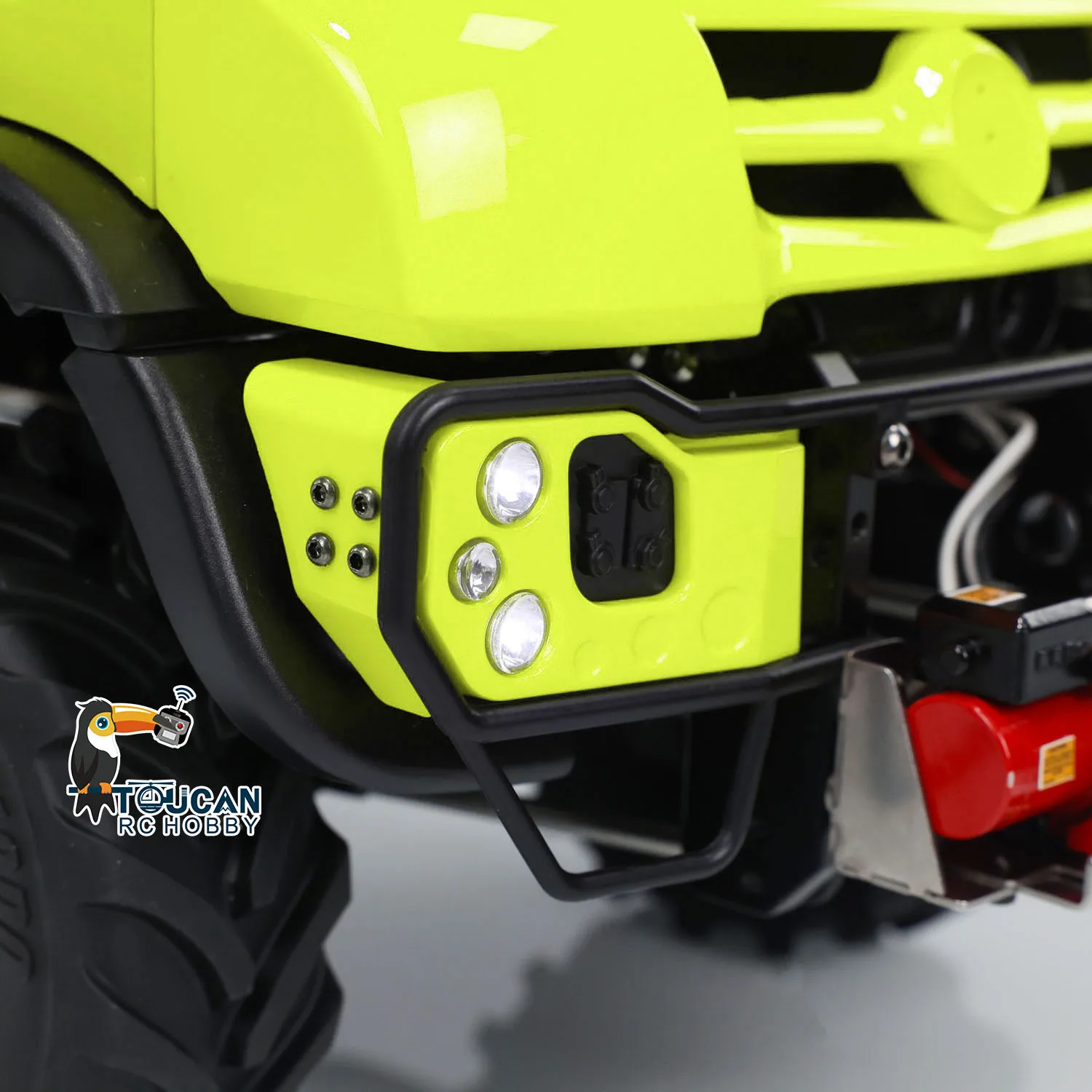 

UNI U423 1/10 RC Rock Crawler Car 4X4 4WD Remote Control Off-road Vehicles Metal Axles Bucket Winch Lights Sound DDF350 Radio