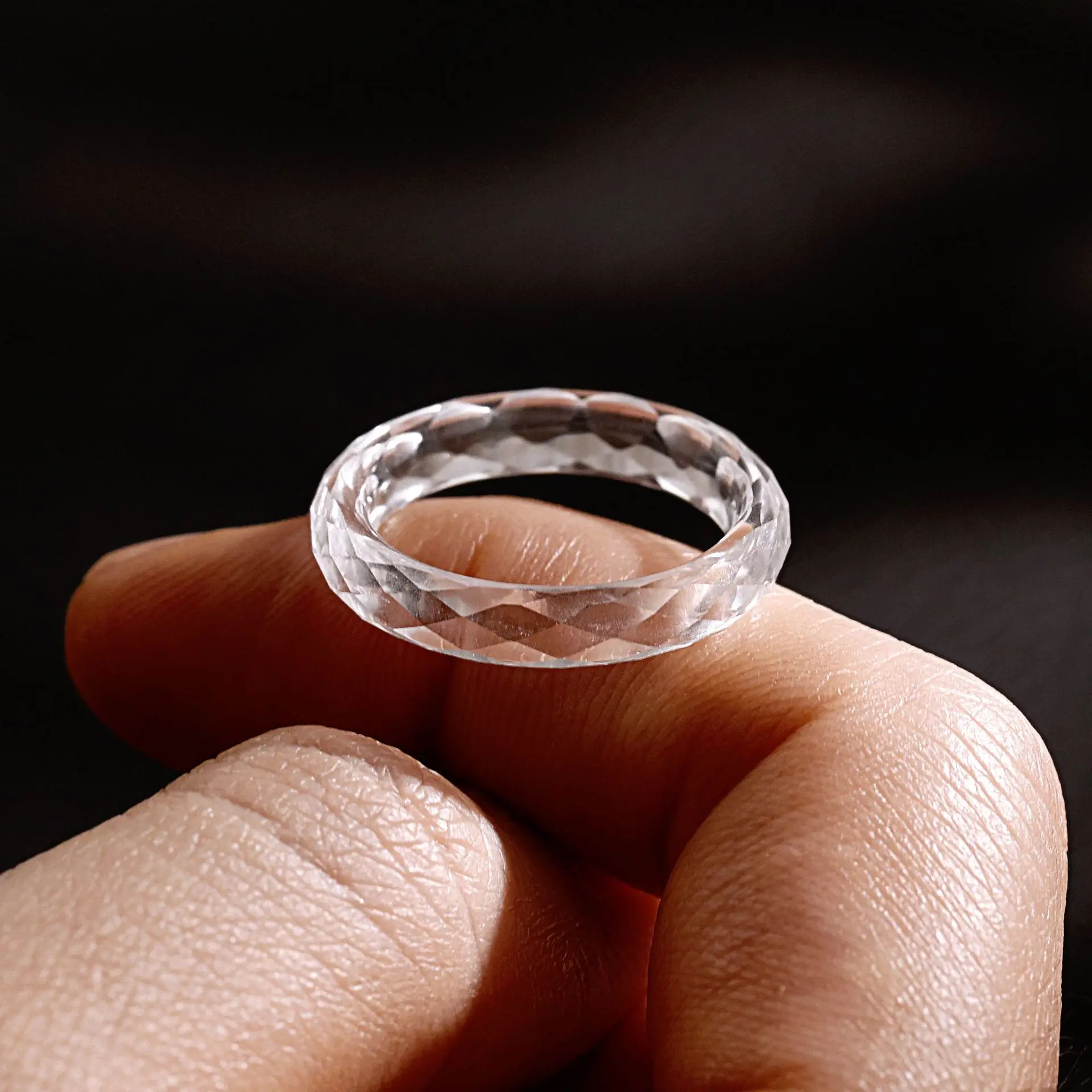 [خواتم جديدة] خاتم الأحجار الكريمة المزروع في المختبر للرجال والنساء مجوهرات اكسيد الالمونيوم خواتم اكسيد الالمونيوم للرجال والنساء