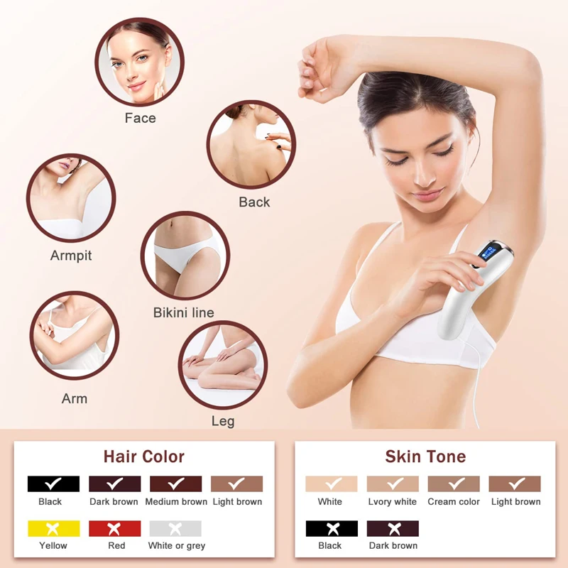 999999 Flashes IPL Laser Epilator for Women Home Use Devices Hair Removal Painless Electric Epilator Bikini Dropshipping